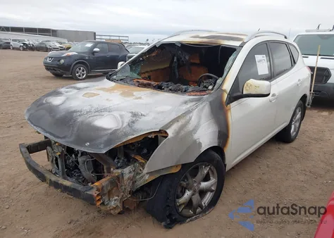 2008 Nissan Rogue Sl из США, поврежденный, VIN JN8AS58T58W015861